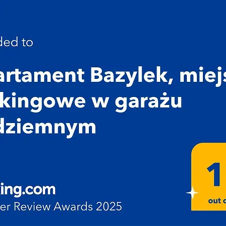 Apartament Bazylek, Miejsce Parkingowe W Garazu Podziemnym Kraków Zewnętrze zdjęcie